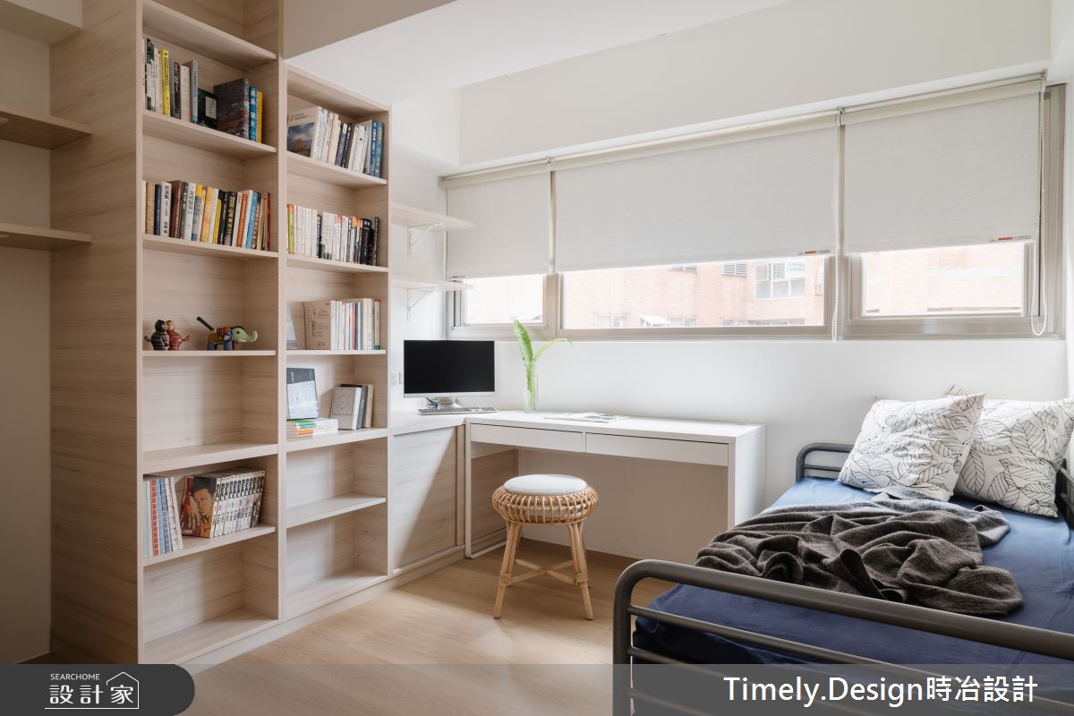 28坪老屋(16~30年)＿北歐風臥室案例圖片＿時冶設計(時冶室內裝修股份有限公司)＿時冶_17之23