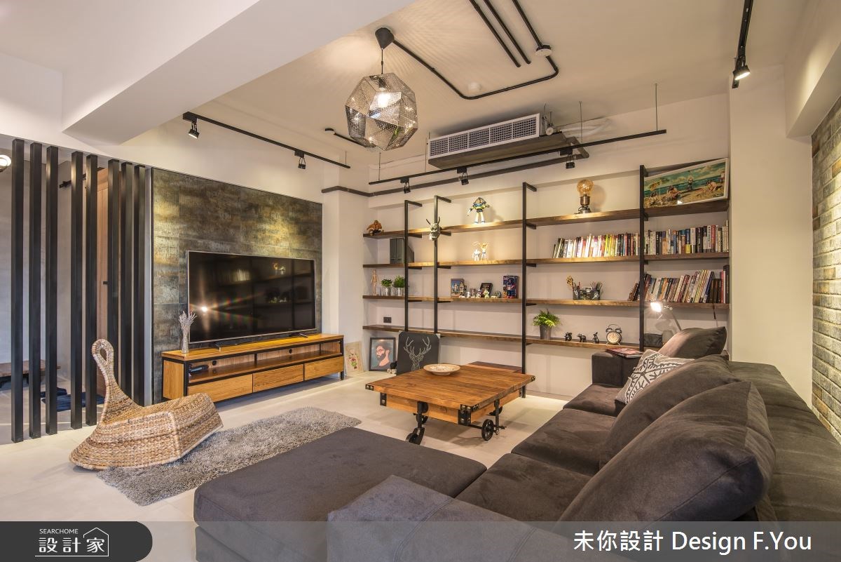 29坪老屋(16~30年)＿工業風案例圖片＿未你設計 Design F.You＿未你_02之5