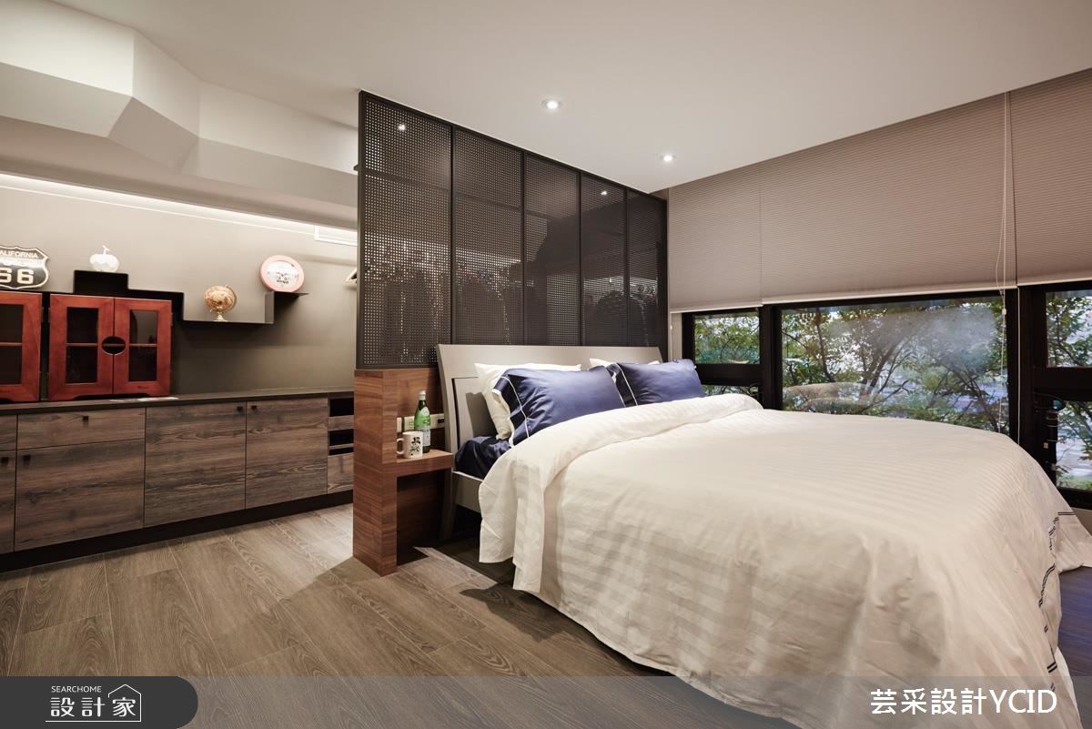 48坪新成屋(5年以下)＿現代風臥室案例圖片＿芸采設計＿芸采_01 微距光跡之10