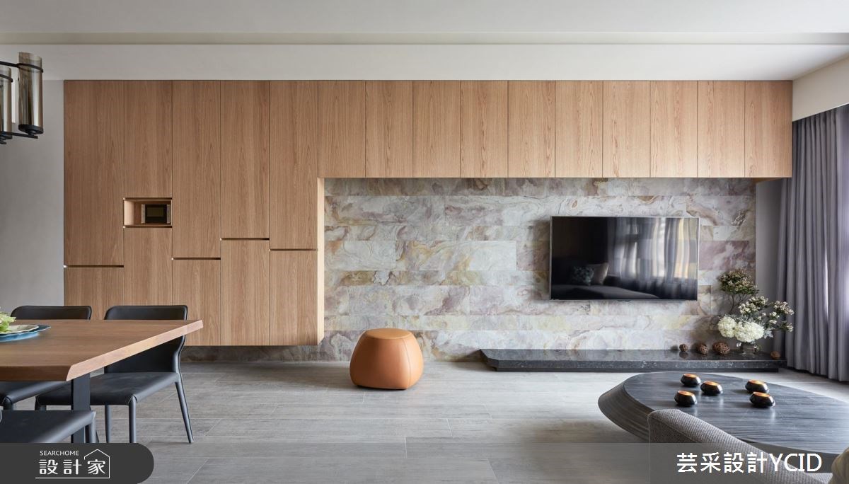45坪新成屋(5年以下)＿混搭風客廳案例圖片＿芸采設計＿芸采_03 沐穆之8