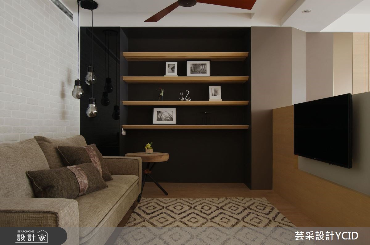 190坪新成屋(5年以下)＿混搭風案例圖片＿芸采設計＿芸采_04 自然影跡之9