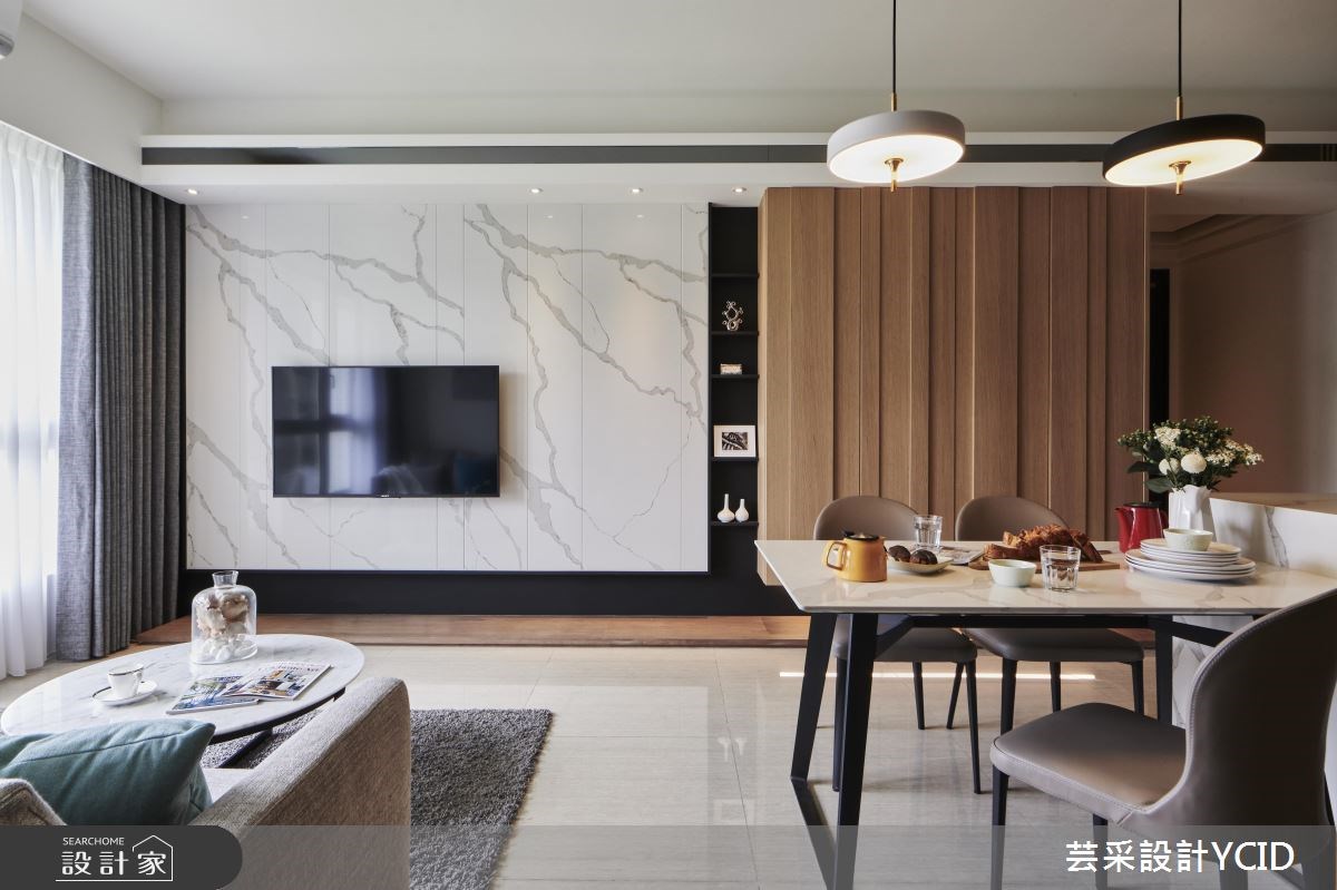 35坪新成屋(5年以下)＿簡約風案例圖片＿芸采設計＿芸采_06 與自然共舞 Green Design之11