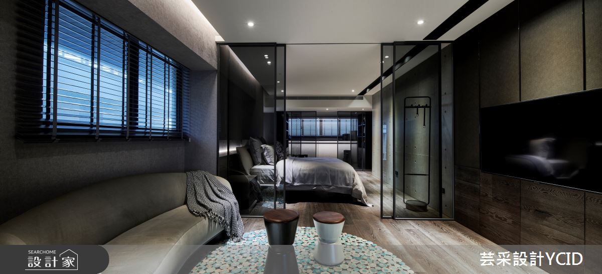新成屋(5年以下)＿工業風臥室案例圖片＿芸采設計＿芸采_08 Art Movement之23