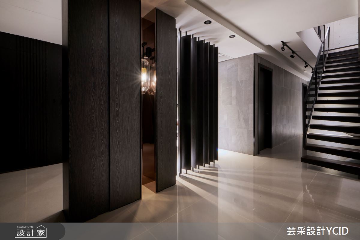 新成屋(5年以下)＿工業風樓梯案例圖片＿芸采設計＿芸采_08 Art Movement之14