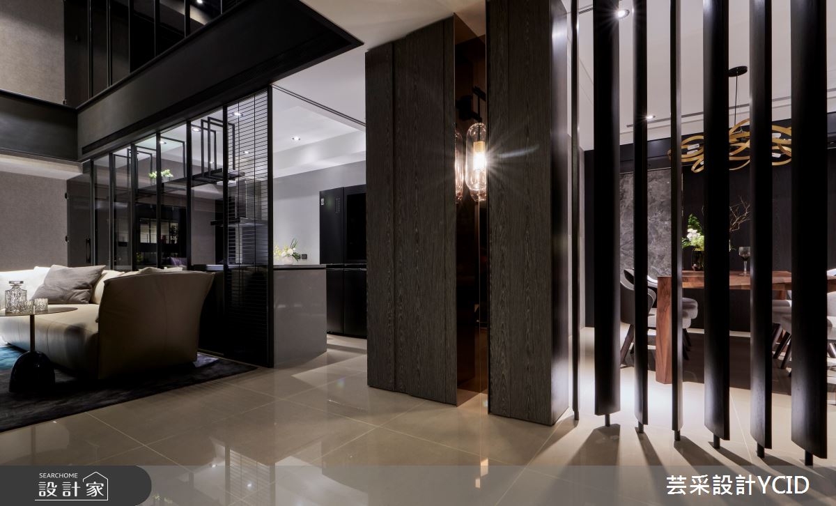 新成屋(5年以下)＿工業風樓梯案例圖片＿芸采設計＿芸采_08 Art Movement之11