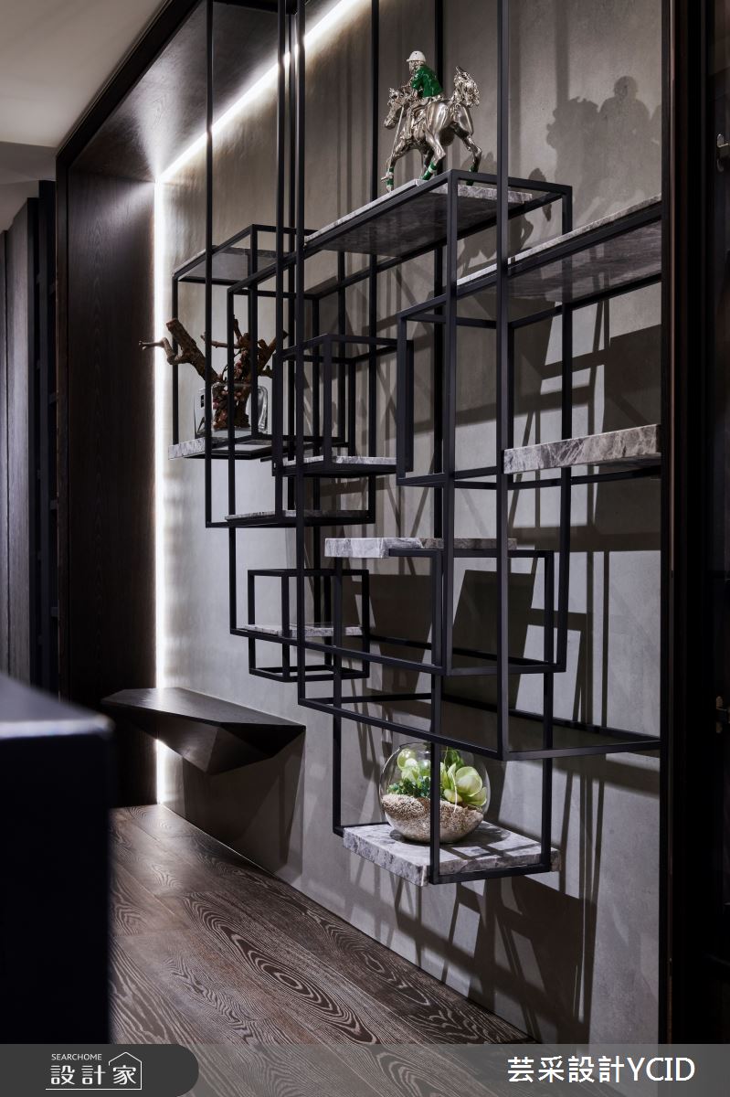 新成屋(5年以下)＿工業風樓梯案例圖片＿芸采設計＿芸采_08 Art Movement之19