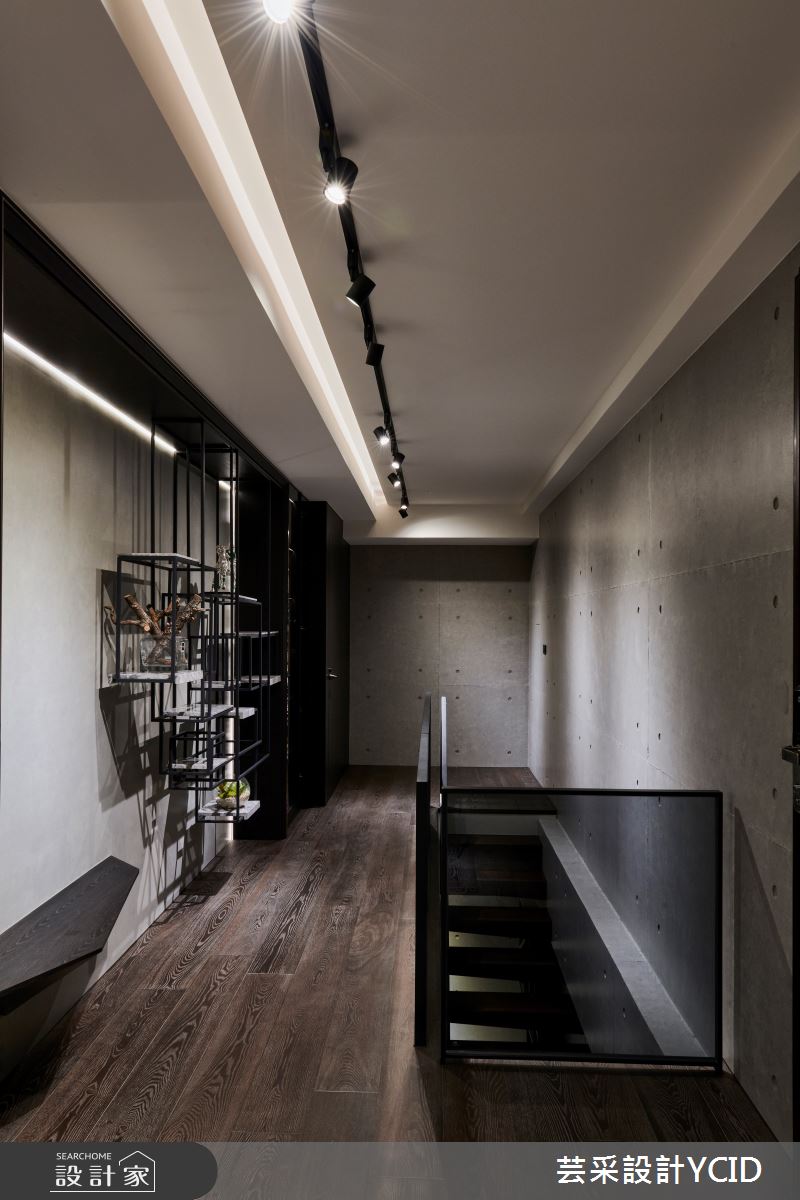 新成屋(5年以下)＿工業風樓梯案例圖片＿芸采設計＿芸采_08 Art Movement之18
