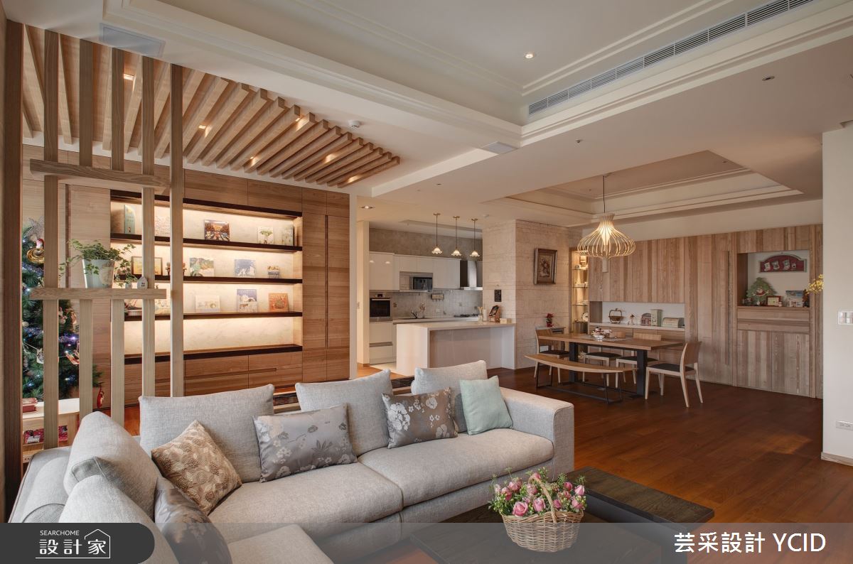 48坪預售屋＿日式無印風客廳案例圖片＿芸采設計＿芸采_09 生活溫度之9