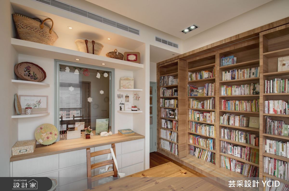 48坪預售屋＿日式無印風書房案例圖片＿芸采設計＿芸采_09 生活溫度之13