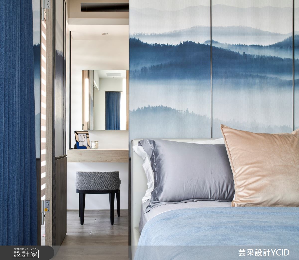 85坪新成屋(5年以下)＿現代風臥室案例圖片＿芸采設計＿芸采_11 海暮 ‧ 逸居 ​ Leisure by the sea之12