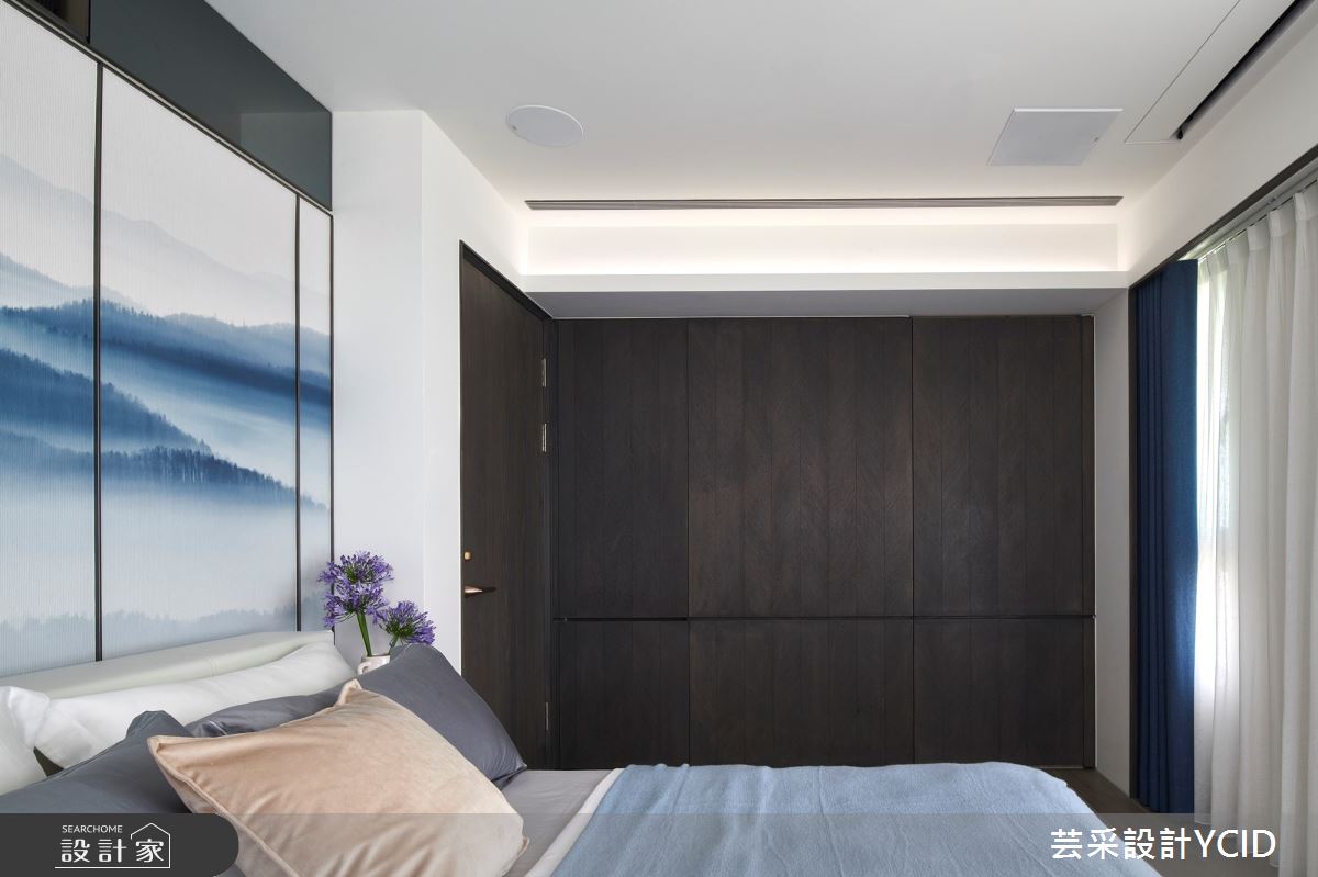 85坪新成屋(5年以下)＿現代風臥室案例圖片＿芸采設計＿芸采_11 海暮 ‧ 逸居 ​ Leisure by the sea之13
