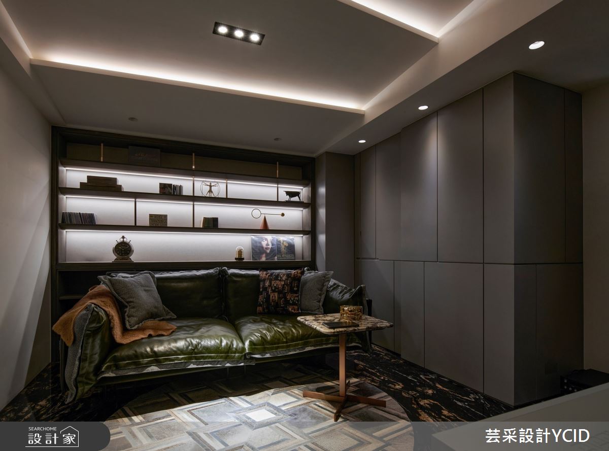 85坪新成屋(5年以下)＿現代風客廳案例圖片＿芸采設計＿芸采_11 海暮 ‧ 逸居 ​ Leisure by the sea之21