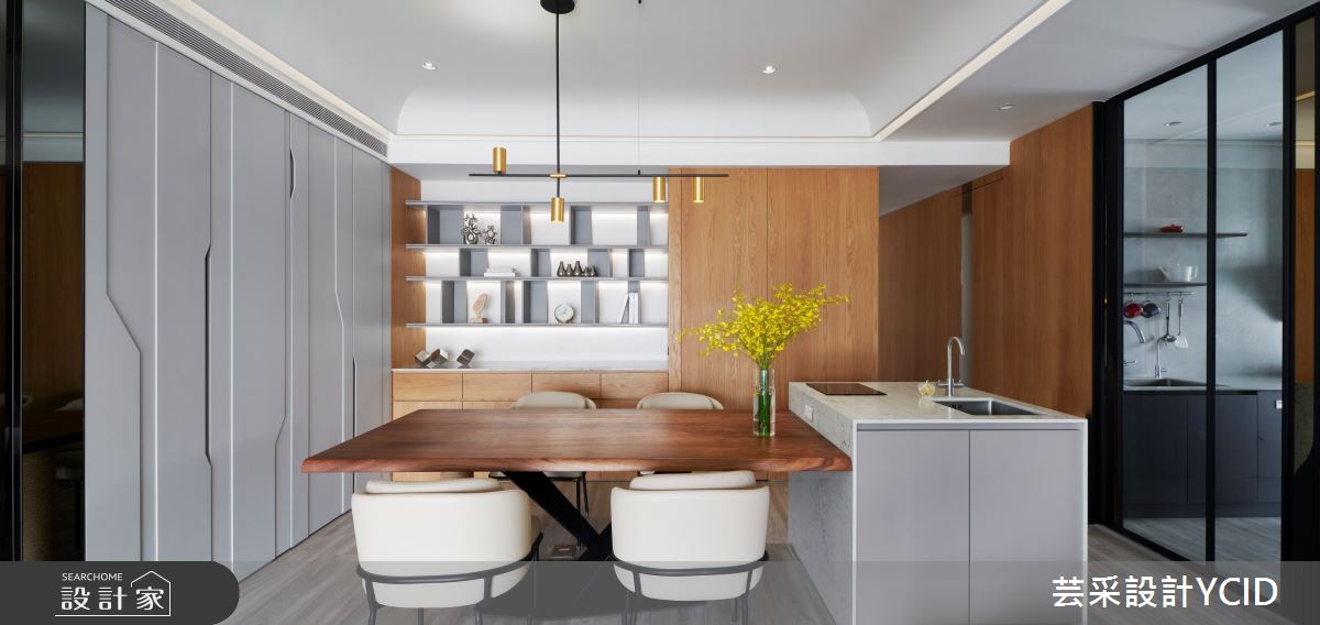 35坪新成屋(5年以下)＿混搭風餐廳吧檯案例圖片＿芸采設計＿芸采_12之9