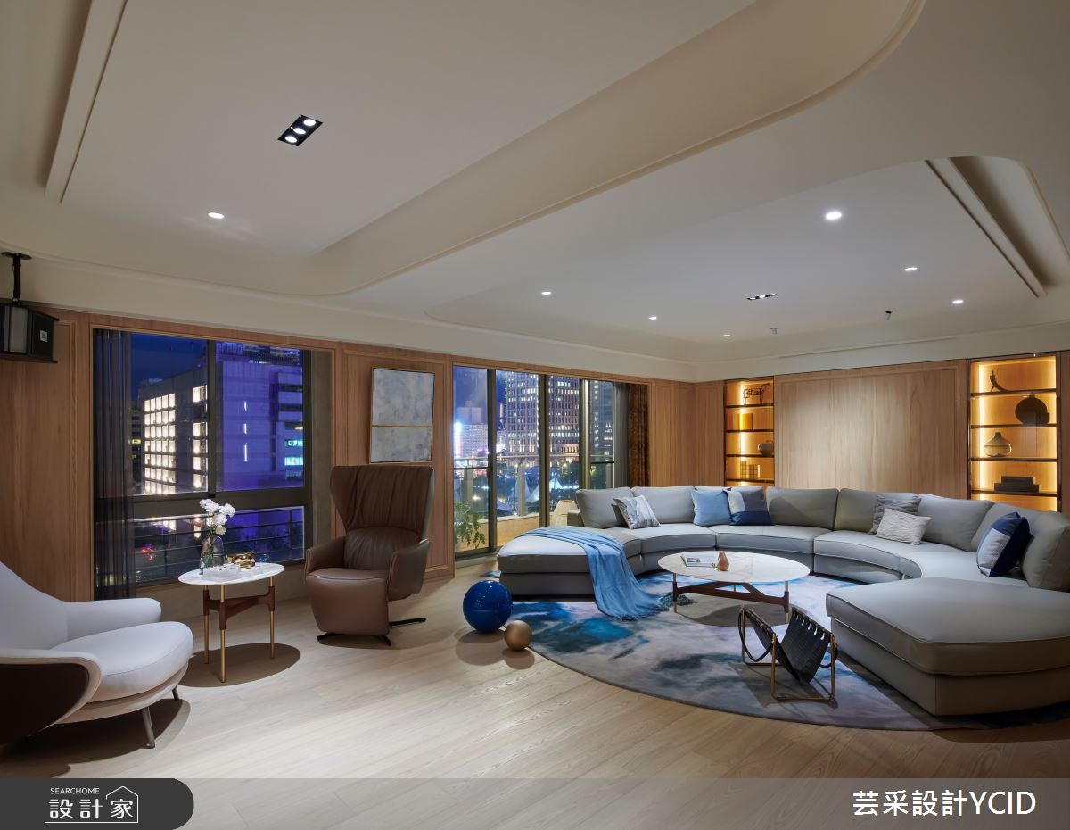 65坪中古屋(5~15年)＿混搭風客廳案例圖片＿芸采設計＿芸采_13 深蘊 ‧ 溫雅 Dialogue之7