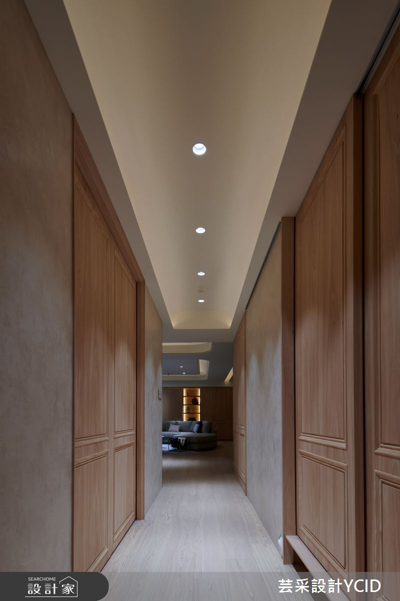65坪中古屋(5~15年)＿混搭風走廊案例圖片＿芸采設計＿芸采_13 深蘊 ‧ 溫雅 Dialogue之14
