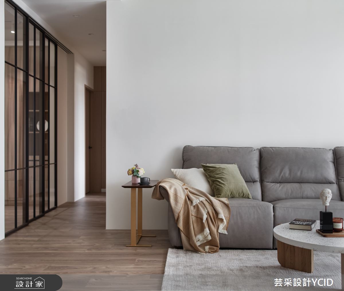 45坪新成屋(5年以下)＿日式無印風客廳走廊案例圖片＿芸采設計＿芸采_14 純粹 Purely之12