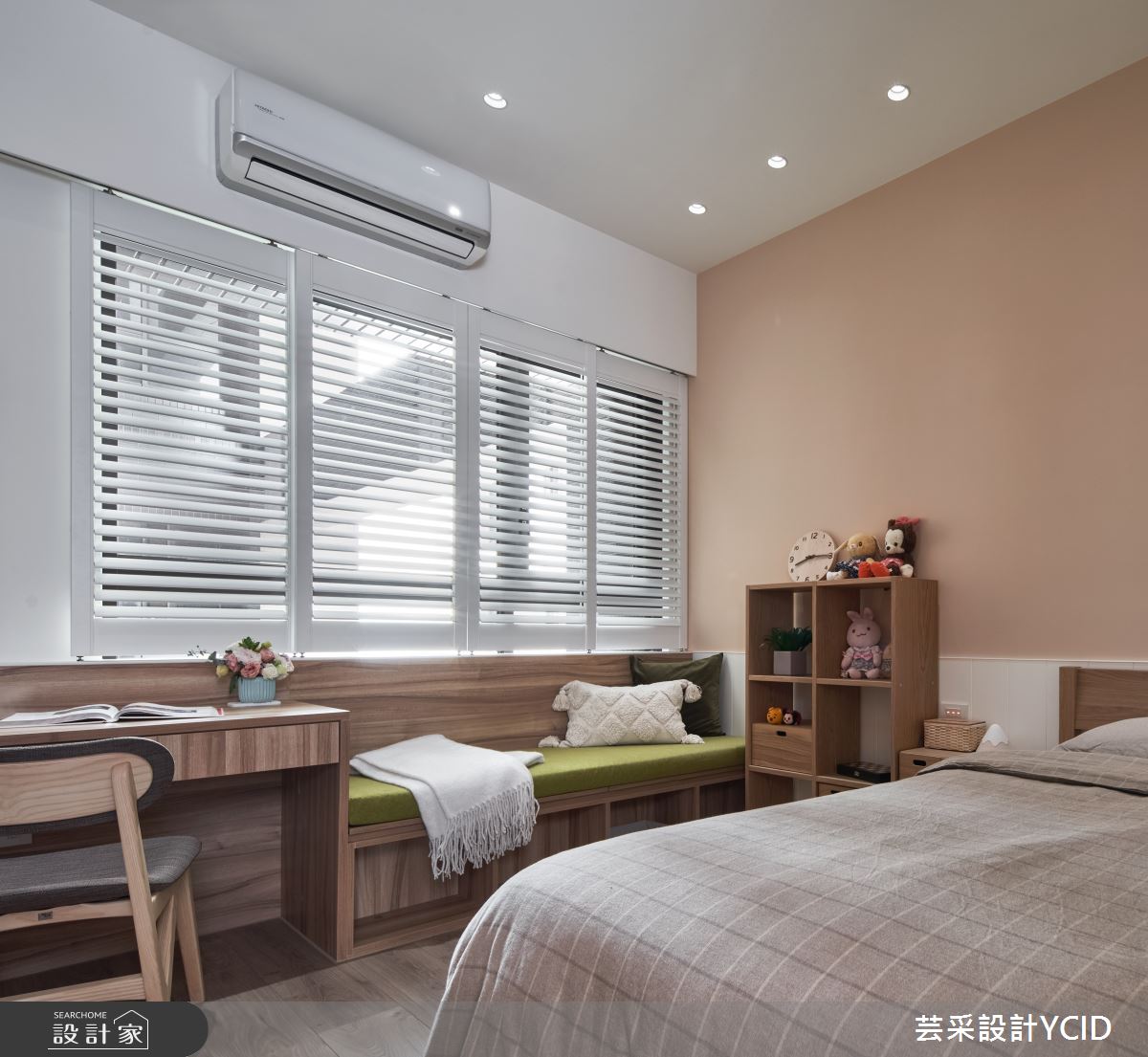 45坪新成屋(5年以下)＿日式無印風臥室臥榻案例圖片＿芸采設計＿芸采_14 純粹 Purely之16