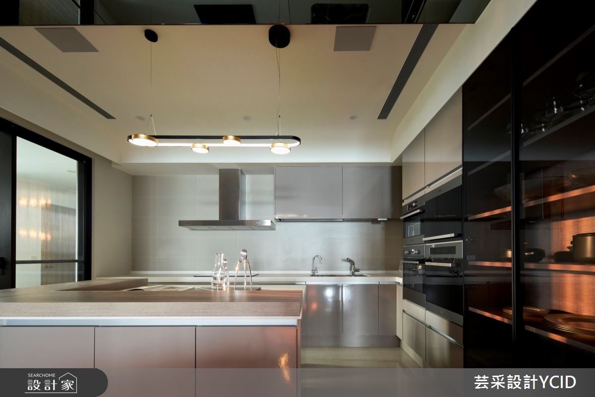 100坪新成屋(5年以下)＿混搭風廚房案例圖片＿芸采設計＿芸采_15之18