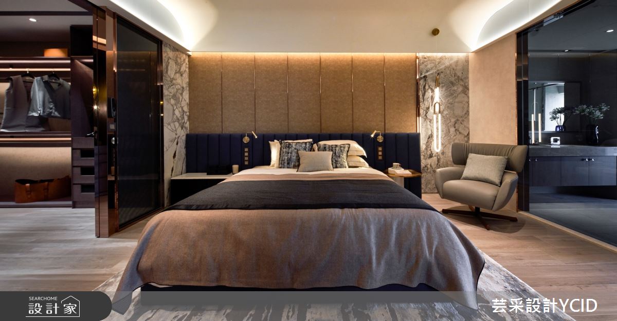 100坪新成屋(5年以下)＿混搭風臥室案例圖片＿芸采設計＿芸采_15 湛藍光景 Le grand bleu之26