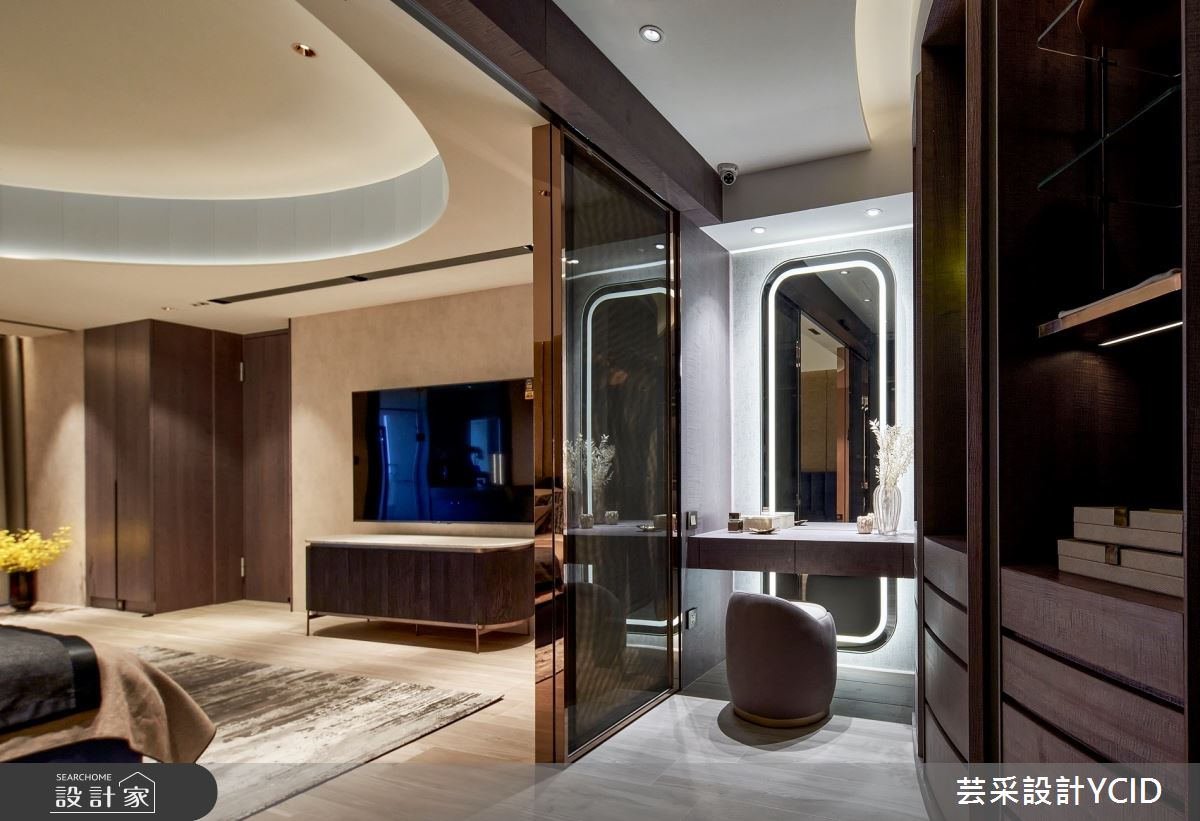 100坪新成屋(5年以下)＿混搭風臥室更衣間案例圖片＿芸采設計＿芸采_15 湛藍光景 Le grand bleu之28