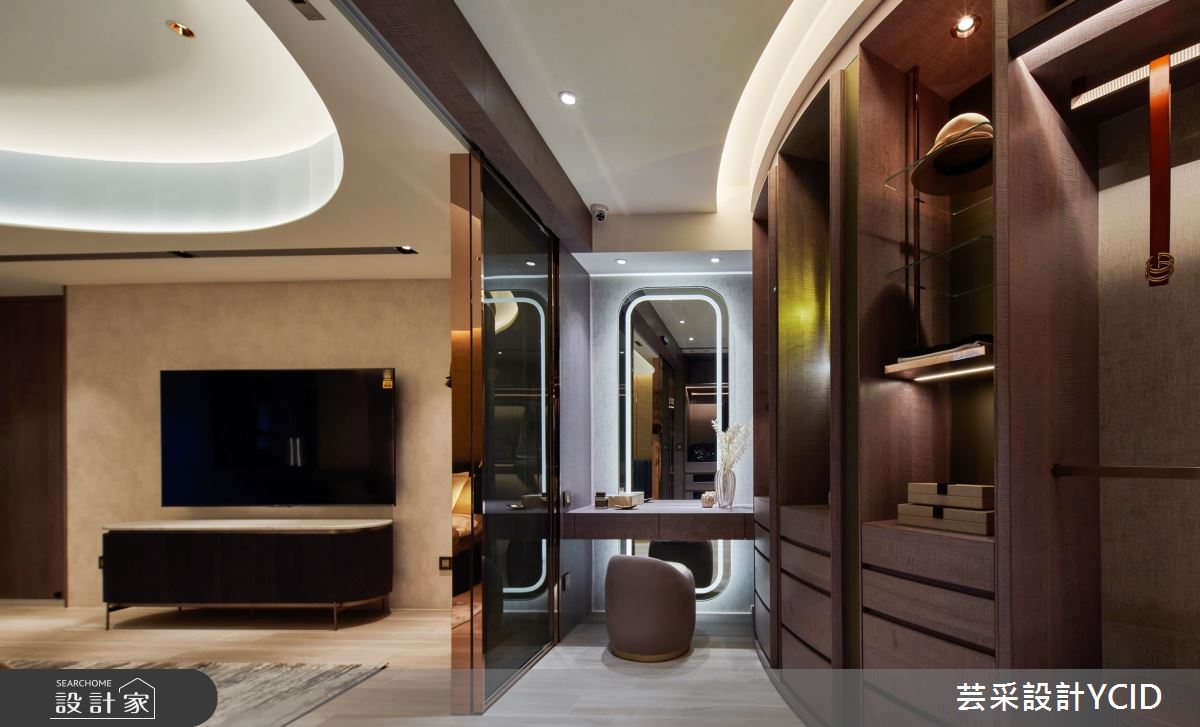 100坪新成屋(5年以下)＿混搭風更衣間案例圖片＿芸采設計＿芸采_15 湛藍光景 Le grand bleu之29