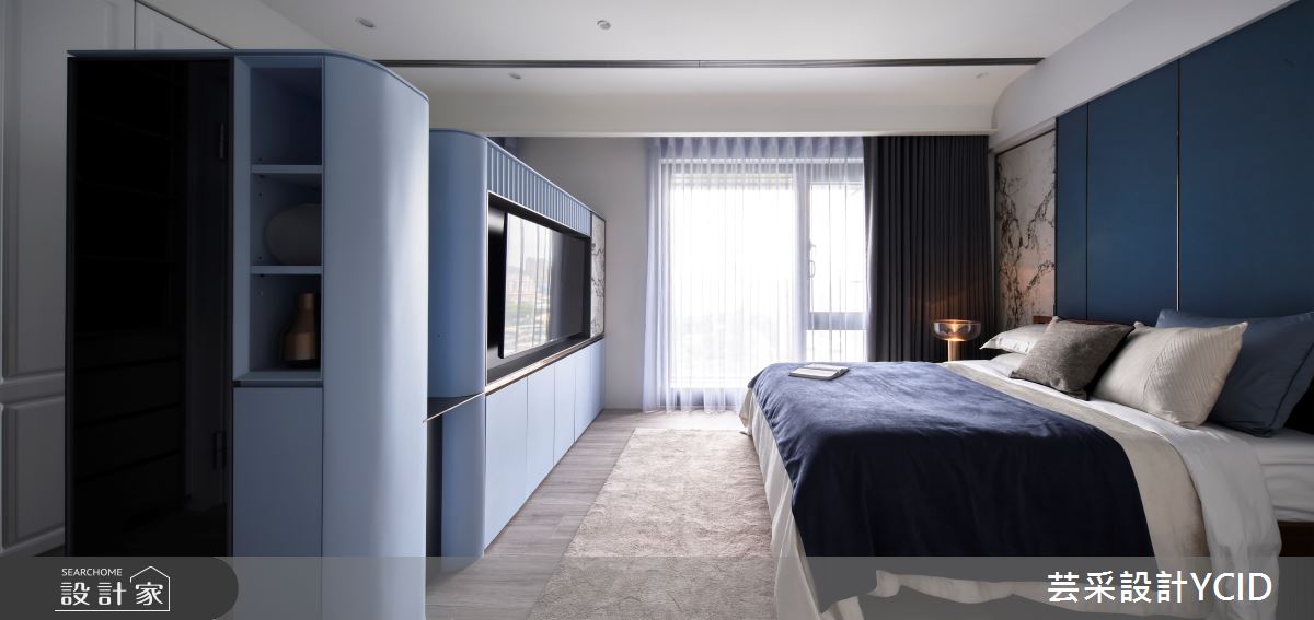 40坪新成屋(5年以下)＿混搭風臥室案例圖片＿芸采設計＿芸采_16 永恆 Timeless Flow之18