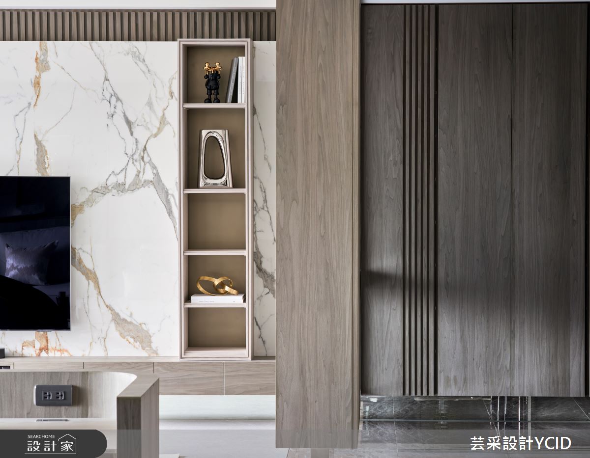 44坪老屋(16~30年)＿現代風玄關客廳案例圖片＿芸采設計＿芸采_17 歸屬 Sense of Belonging之3