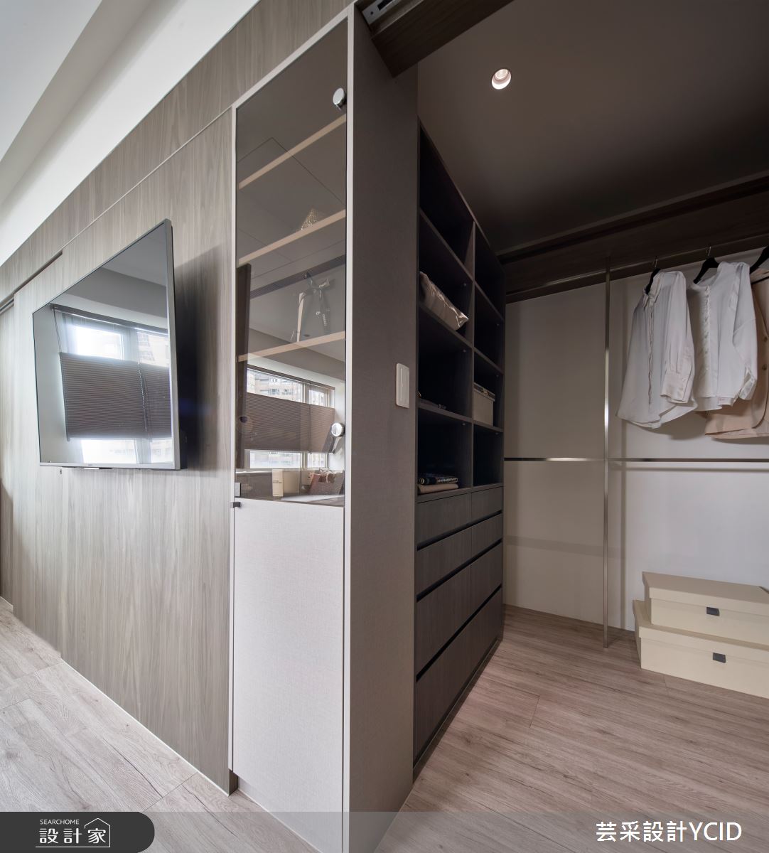44坪老屋(16~30年)＿現代風臥室更衣間案例圖片＿芸采設計＿芸采_17 歸屬 Sense of Belonging之16