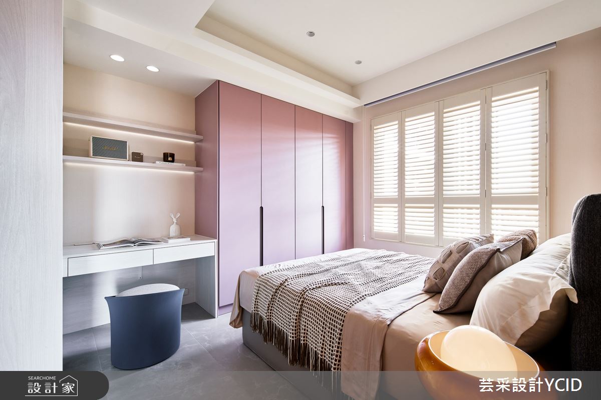 50坪新成屋(5年以下)＿混搭風臥室案例圖片＿芸采設計＿芸采_19 樸韻 Unadorned Space之14