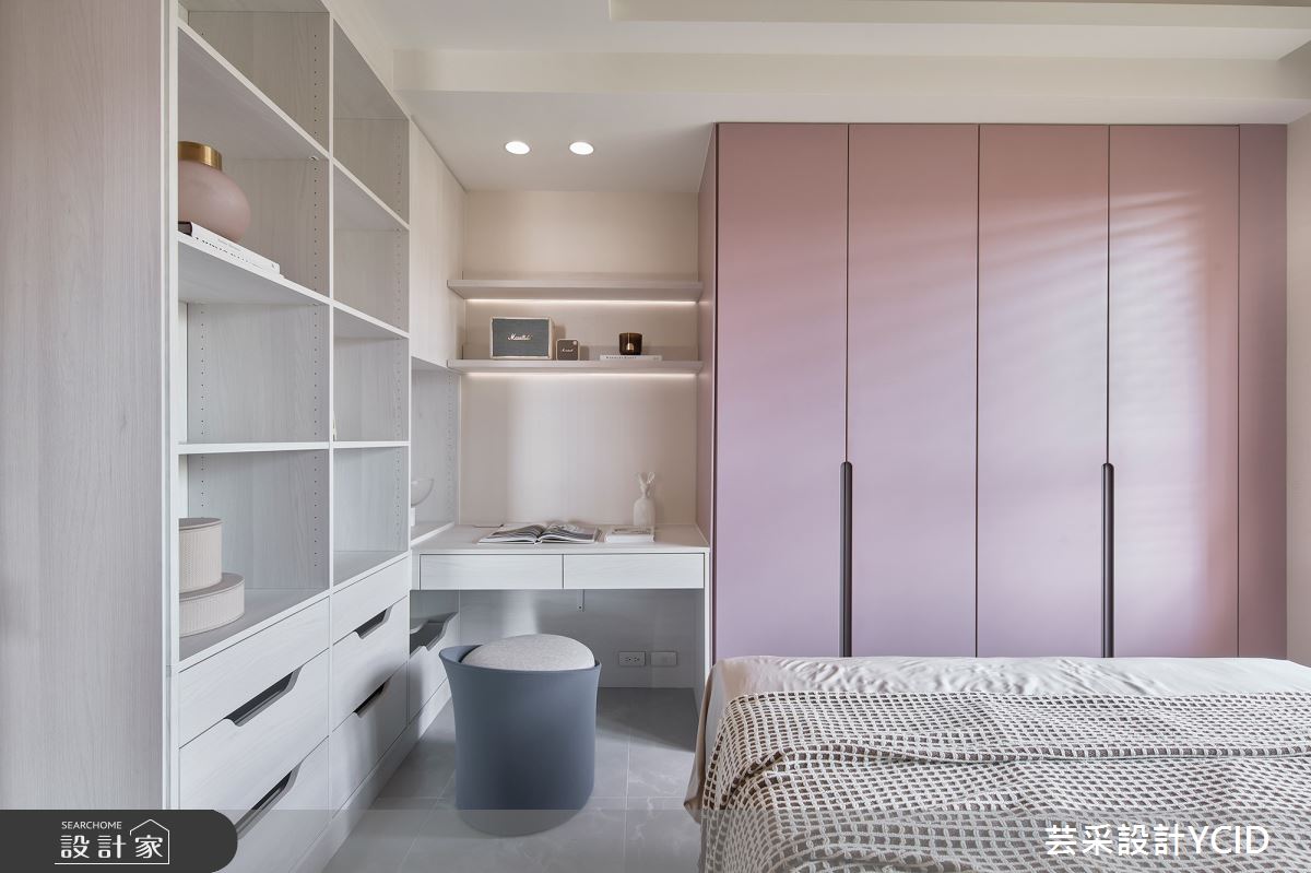 50坪新成屋(5年以下)＿混搭風臥室案例圖片＿芸采設計＿芸采_19 樸韻 Unadorned Space之15