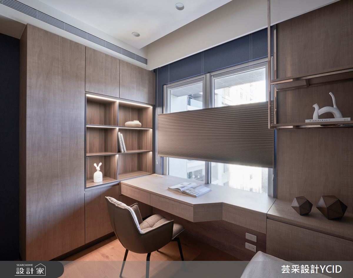 50坪新成屋(5年以下)＿混搭風臥室案例圖片＿芸采設計＿芸采_19 樸韻 Unadorned Space之18