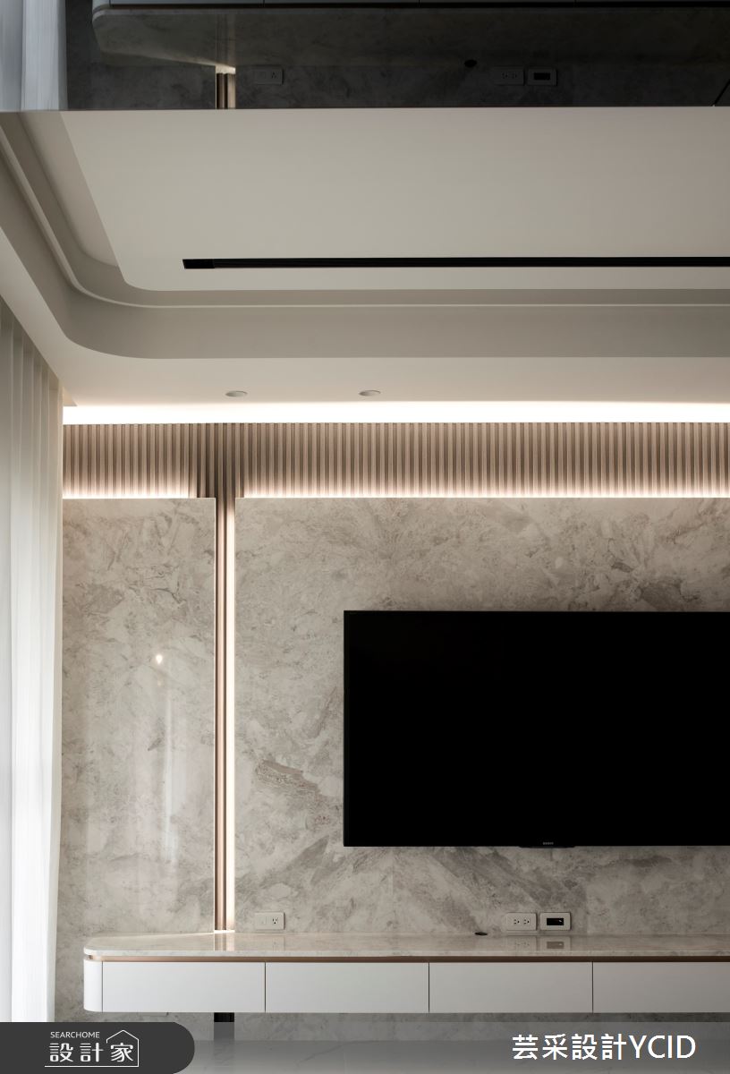 45坪毛胚屋＿混搭風客廳案例圖片＿芸采設計＿芸采_20之23