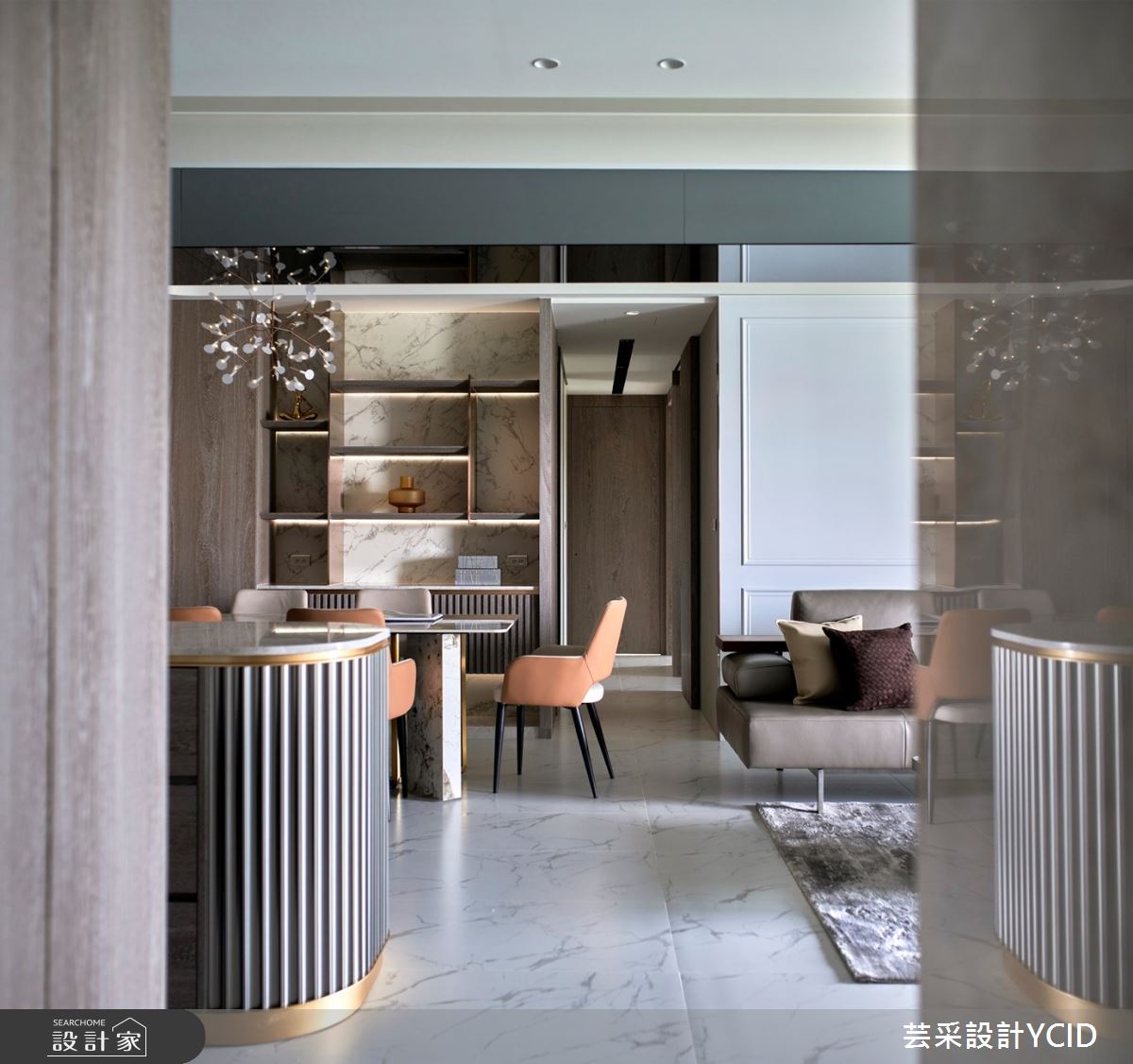 45坪毛胚屋＿混搭風客廳餐廳案例圖片＿芸采設計＿芸采_20之24