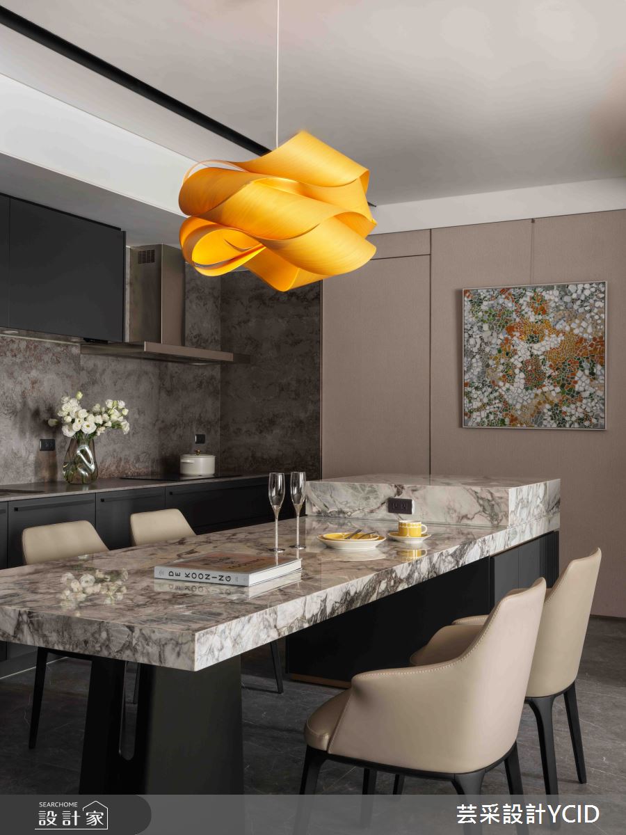 78坪新成屋(5年以下)＿現代風餐廳案例圖片＿芸采設計＿芸采_23 雋 Éternel之21