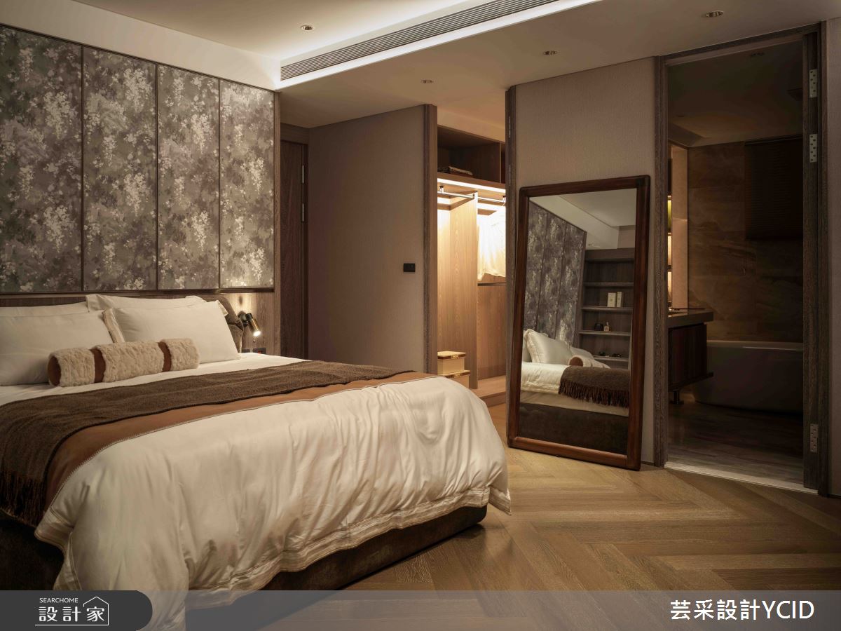 78坪新成屋(5年以下)＿現代風臥室更衣間案例圖片＿芸采設計＿芸采_23 雋 Éternel之35
