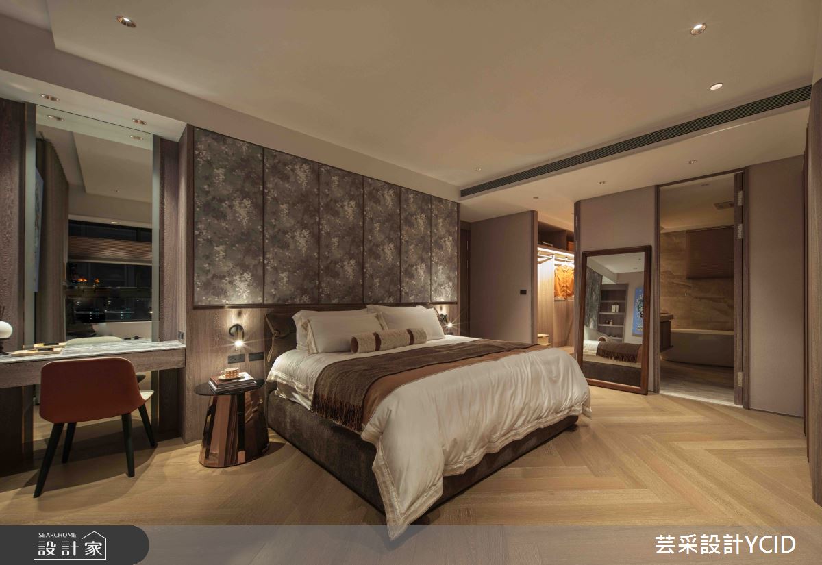 78坪新成屋(5年以下)＿現代風臥室更衣間浴室案例圖片＿芸采設計＿芸采_23 雋 Éternel之34