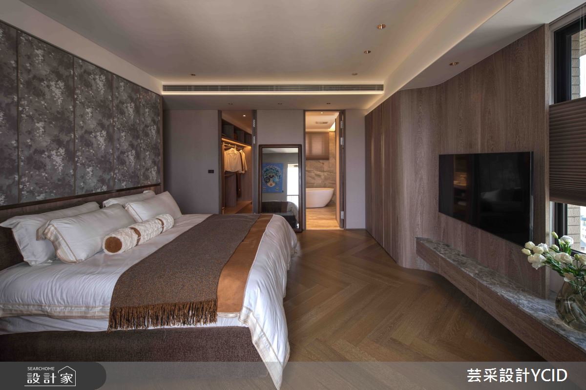 78坪新成屋(5年以下)＿現代風臥室更衣間浴室案例圖片＿芸采設計＿芸采_23 雋 Éternel之36