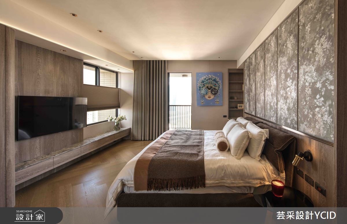 78坪新成屋(5年以下)＿現代風臥室案例圖片＿芸采設計＿芸采_23 雋 Éternel之32