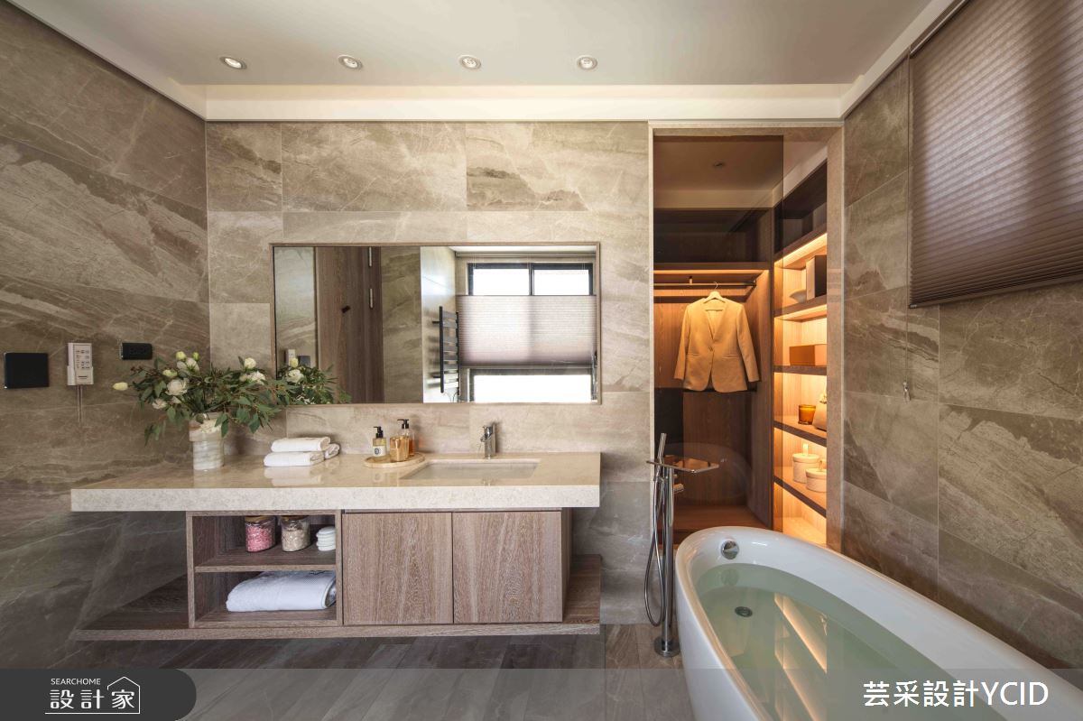 78坪新成屋(5年以下)＿現代風浴室案例圖片＿芸采設計＿芸采_23 雋 Éternel之38