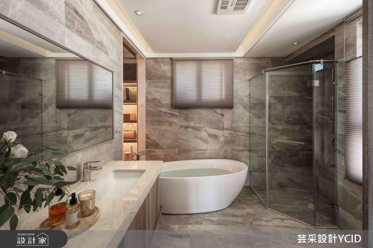 78坪新成屋(5年以下)＿現代風浴室案例圖片＿芸采設計＿芸采_23 雋 Éternel之39