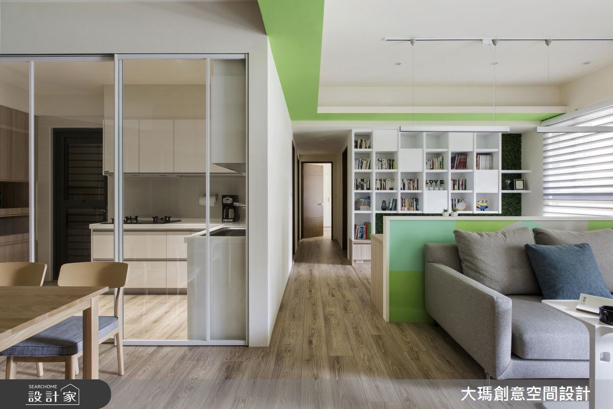 25坪新成屋(5年以下)＿北歐風客廳案例圖片＿大瑪創意空間設計有限公司＿大瑪_04之3