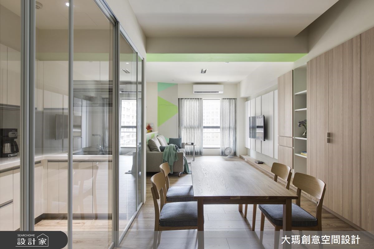 25坪新成屋(5年以下)＿北歐風餐廳案例圖片＿大瑪創意空間設計有限公司＿大瑪_04之4