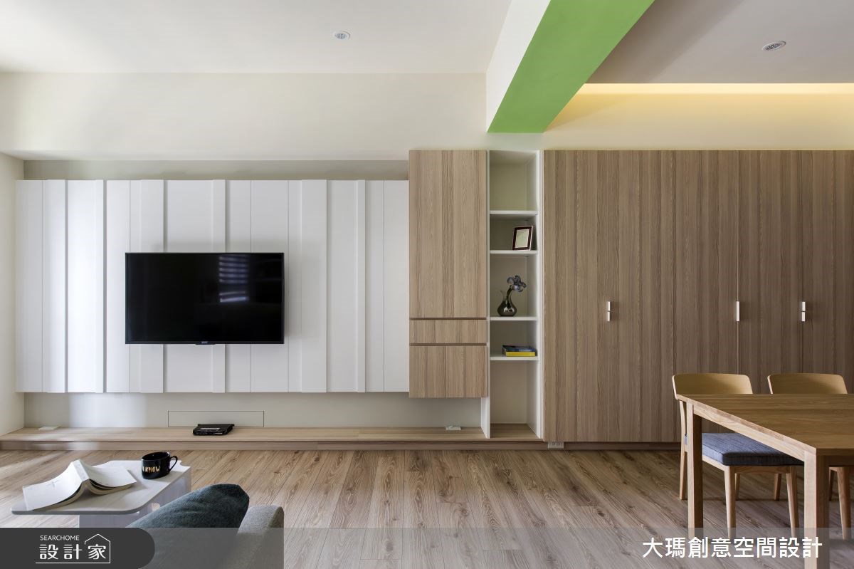 25坪新成屋(5年以下)＿北歐風客廳案例圖片＿大瑪創意空間設計有限公司＿大瑪_04之5