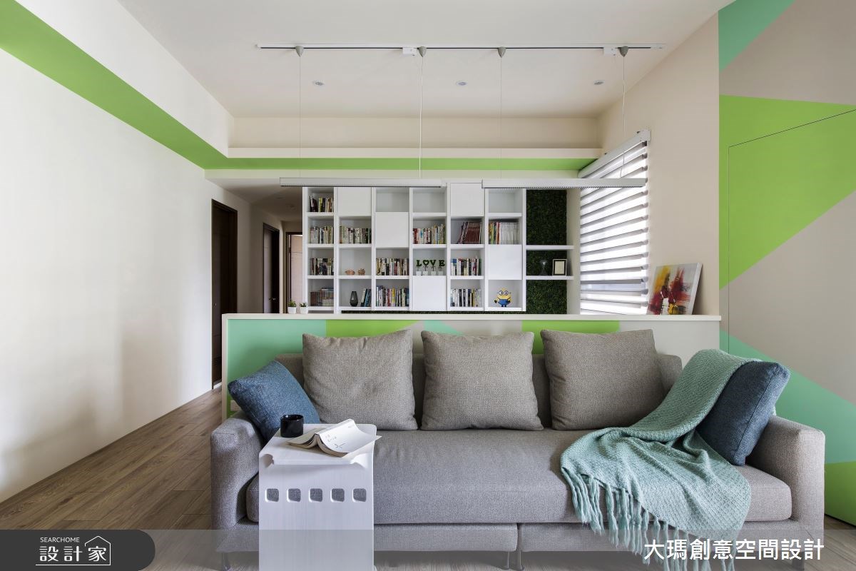 25坪新成屋(5年以下)＿北歐風客廳案例圖片＿大瑪創意空間設計有限公司＿大瑪_04之8