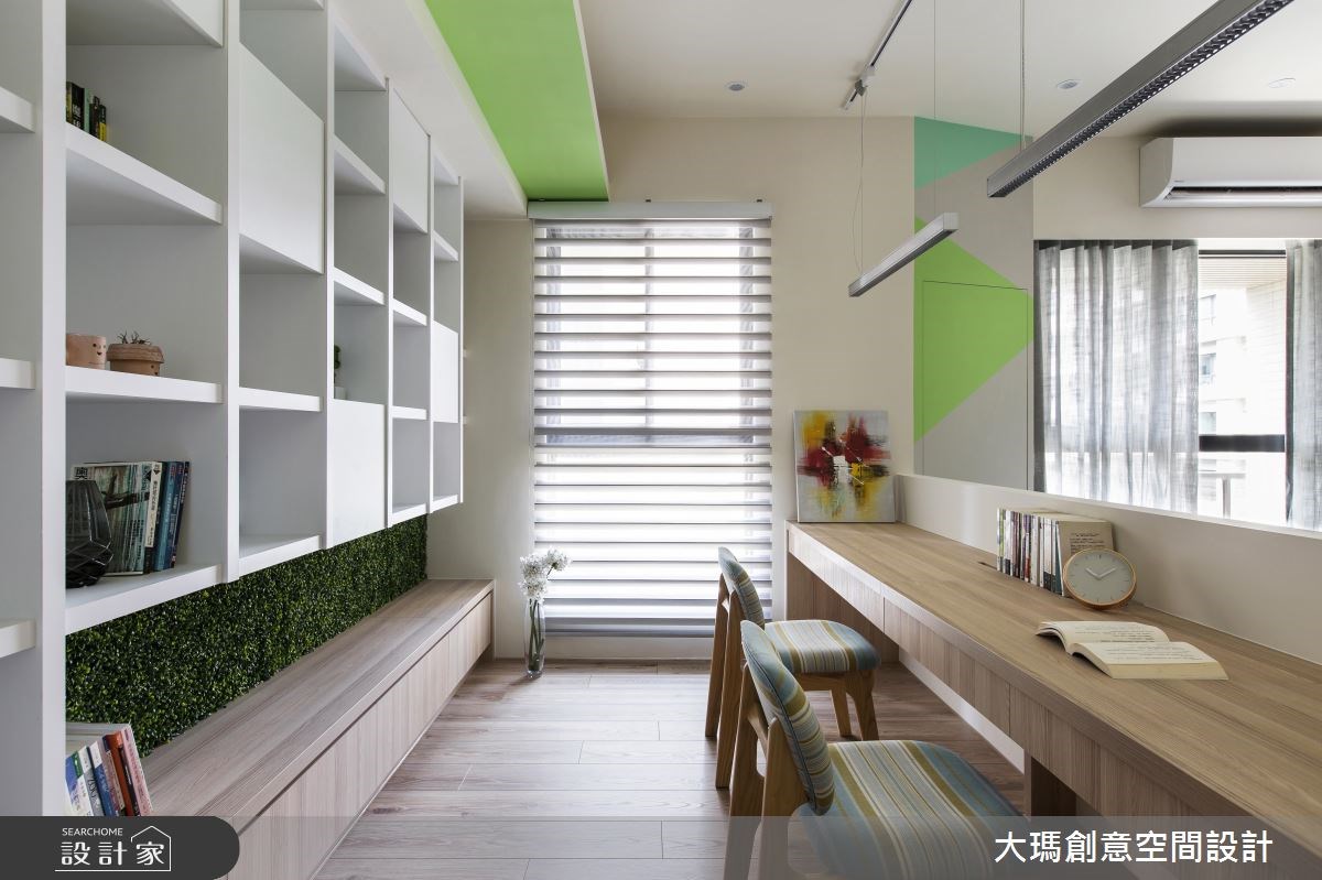 25坪新成屋(5年以下)＿北歐風工作區案例圖片＿大瑪創意空間設計有限公司＿大瑪_04之10