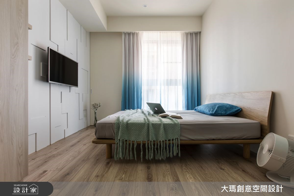 25坪新成屋(5年以下)＿北歐風臥室案例圖片＿大瑪創意空間設計有限公司＿大瑪_04之12