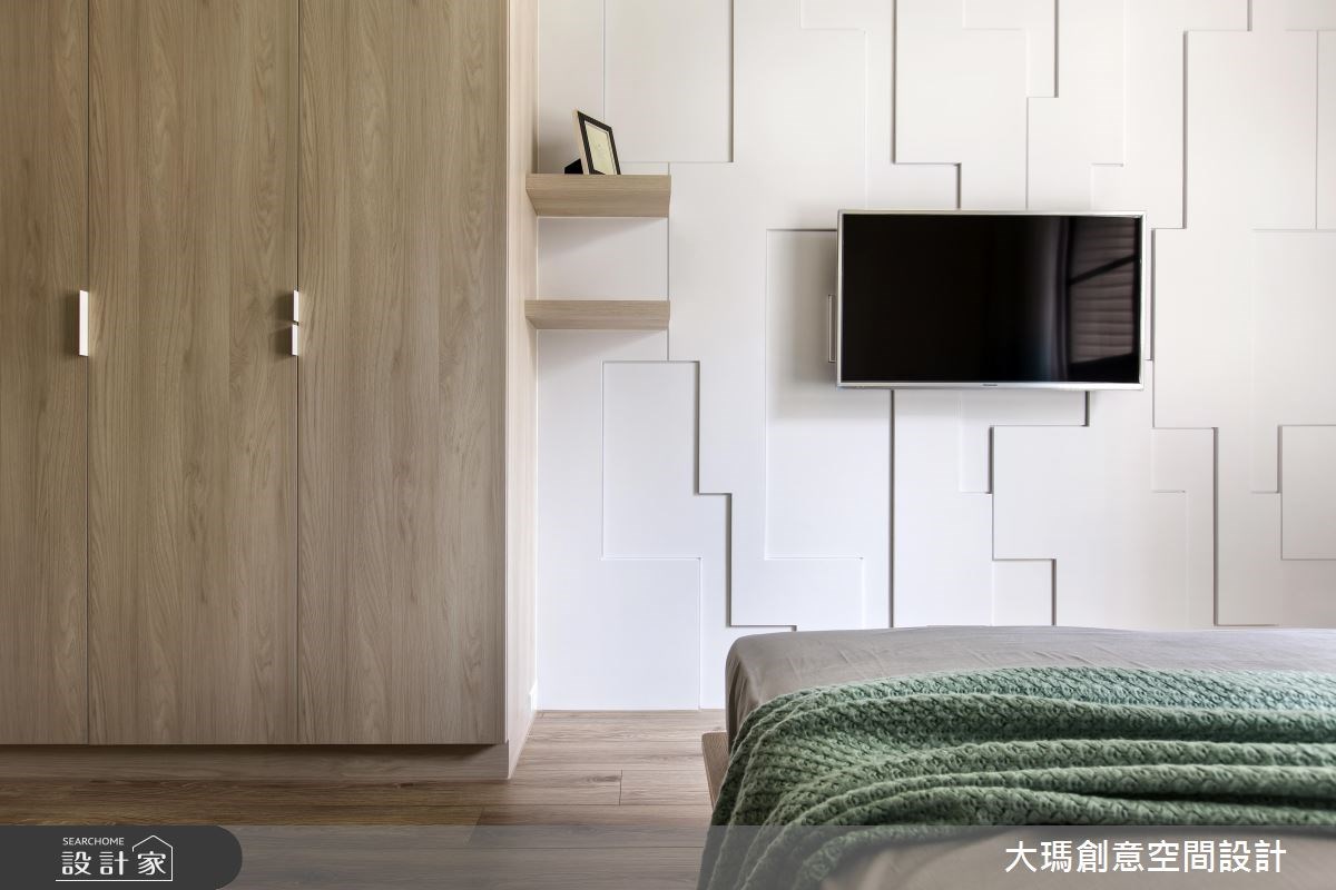 25坪新成屋(5年以下)＿北歐風臥室案例圖片＿大瑪創意空間設計有限公司＿大瑪_04之14