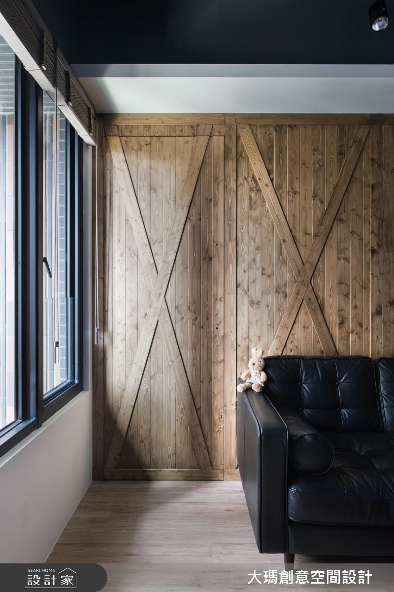18坪新成屋(5年以下)＿工業風客廳案例圖片＿大瑪創意空間設計有限公司＿大瑪_05之5