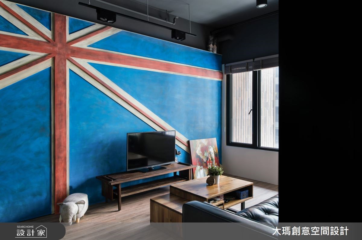 18坪新成屋(5年以下)＿工業風客廳案例圖片＿大瑪創意空間設計有限公司＿大瑪_05之9