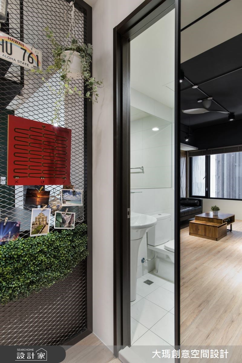 18坪新成屋(5年以下)＿工業風臥室案例圖片＿大瑪創意空間設計有限公司＿大瑪_05之18